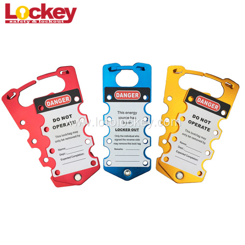 High Quality Writable Aluminum Safety Lockout Hasp